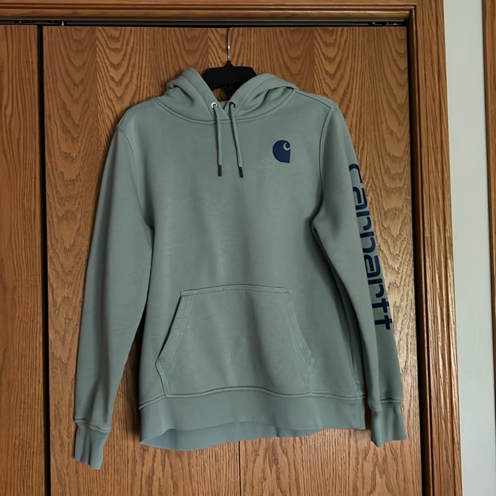 Green carhartt hoodie